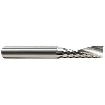 HARVEY TOOL 0.0394 in. 1 mm Cutter dia x 0.117 in. Carbide Square Upcut End Mill for Plastic, 1 Flute 51439